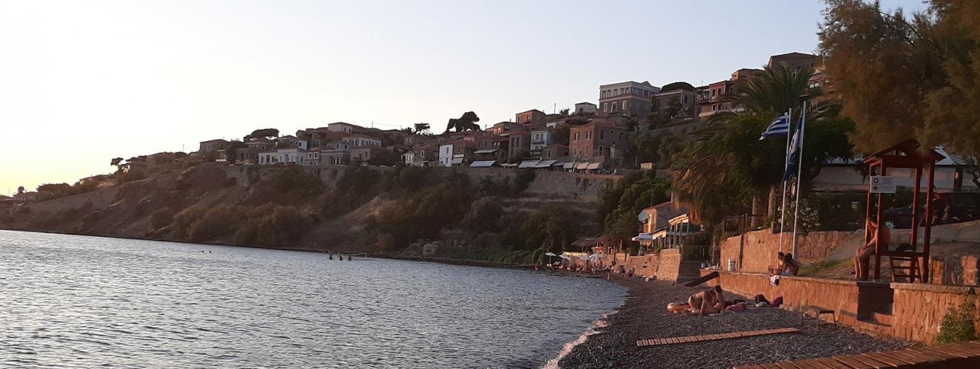 Molivos (Molyvos) Beach Sunset