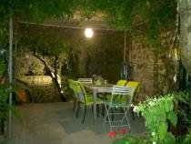 Our Terrace at night